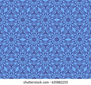decorative ethnic ornament. Seamless vector illustration. Floral style. For interior design, fabric print, page fill, wallpaper, textile