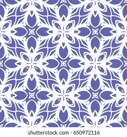 decorative ethnic ornament. Seamless vector illustration. Floral style. for printing on fabric, paper for scrapbooking, wallpaper, cover, page book.