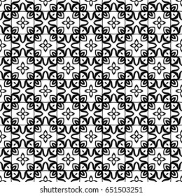 decorative ethnic ornament. Seamless vector illustration. Floral style. for printing on fabric, paper for scrapbooking, wallpaper, cover, page book.