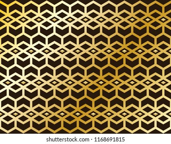 Decorative fabric geometric textures