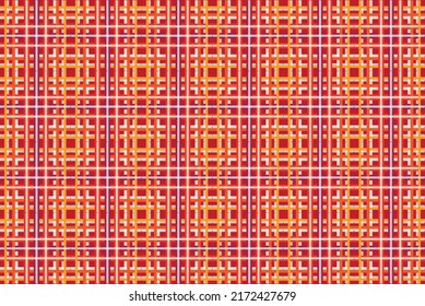 Decorative Fabric for Upholstery and Home Accents, Grey Pink Ambesonne Plaid Fabric, Classical British Tartan Design with a Modern Look Pink and Blue Tile Pattern, Decorative Fabric for Upholstery