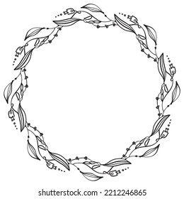 Fantasía decorativa - marco vectorial. Líneas negras en blanco. Para tarjetas de felicitación de boda, diseños de montaña rusa.