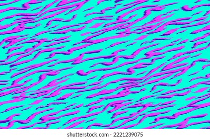 Decorative Fashionable Animal Skin Brush Style Stroke Zebra Skin Cross Stripes Seamless Pattern