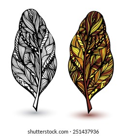 Decorative feathers