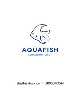 Decorative Fish Aquarium Logo Design Vector Stock Vector (Royalty Free ...