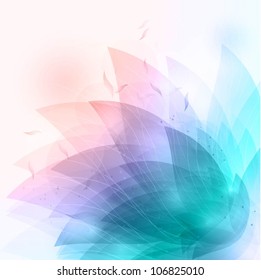 Decorative floral background