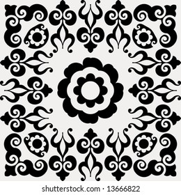fundo floral decorativo
