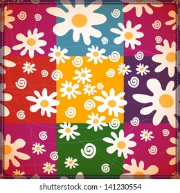 Decorative floral background