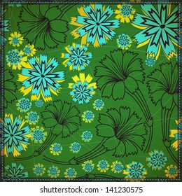 Decorative floral background