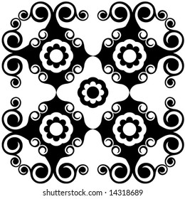 decorative floral background