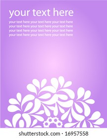 decorative floral background