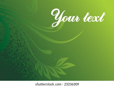 Decorative floral background
