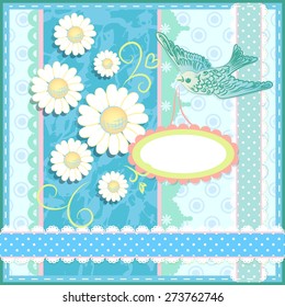 Decorative floral background