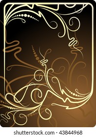 Decorative floral background