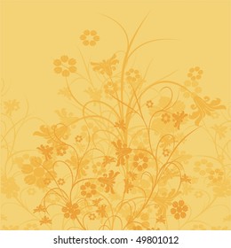Decorative floral background