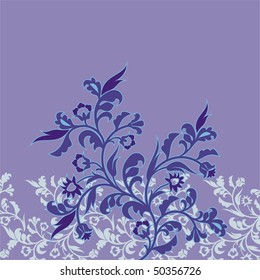 Decorative floral background