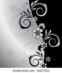 Decorative floral background