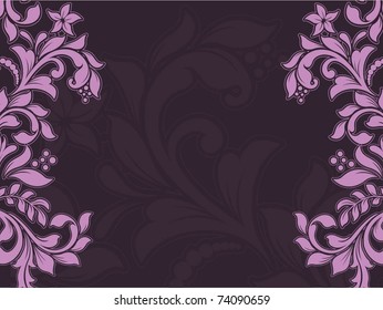 Dekorativer floraler Hintergrund