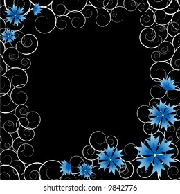 Decorative floral background