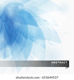 Decorative floral background. Abstract vector background.