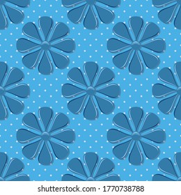 Fondo floral decorativo. Ilustración vectorial transparente