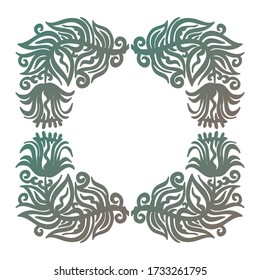 Fondo floral decorativo. Ilustración del vector