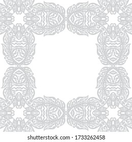 Decorative floral background. Vector illustration
