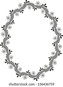 decorative floral border