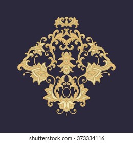 Decorative floral composition 