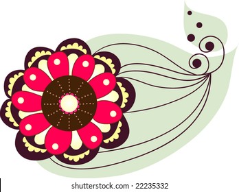 decorative floral design