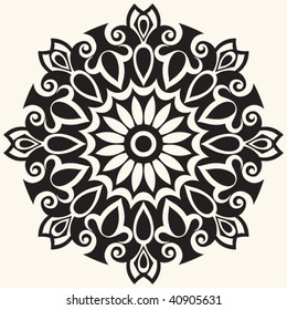 dekoratives Blumendesign