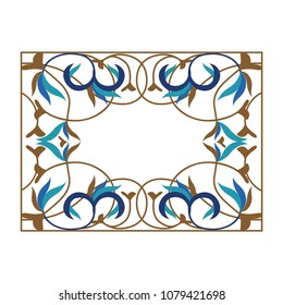 decorative floral frame