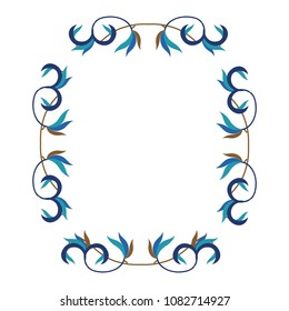 decorative floral frame