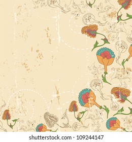decorative floral frame
