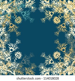 decorative floral frame