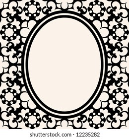 decorative floral frame