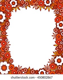 decorative floral frame