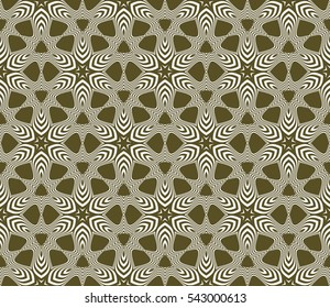 decorative floral geometric seamless pattern. vector illustration. for Valentine's day, Wedding, greeting invitations.