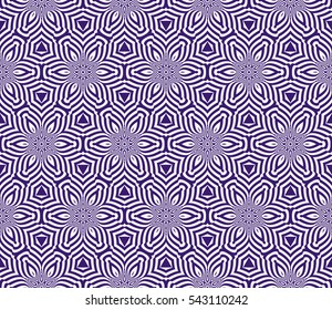 decorative floral geometric seamless pattern. vector illustration. for Valentine's day, Wedding, greeting invitations.