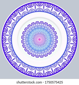 Decorative Floral Ornament. Illustration. For Coloring Book, Greeting Card, Invitation, Tattoo. Anti-Stress Therapy Pattern. Vector