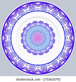Decorative Floral Ornament. Illustration. For Coloring Book, Greeting Card, Invitation, Tattoo. Anti-Stress Therapy Pattern. Vector
