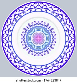 Decorative Floral Ornament. Illustration. For Coloring Book, Greeting Card, Invitation, Tattoo. Anti-Stress Therapy Pattern. Vector