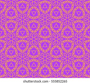 decorative floral ornament. modern pattern. seamless vector illustration. for interior design, textile, wallpaper