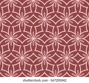 decorative floral ornament. modern pattern. seamless vector illustration. for interior design, textile, wallpaper, decor, fabric