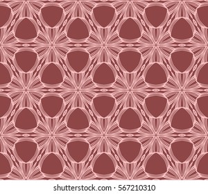 decorative floral ornament. modern pattern. seamless vector illustration. for interior design, textile, wallpaper, decor, fabric