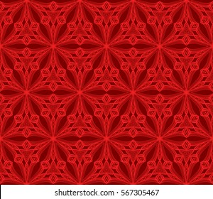 decorative floral ornament. modern pattern. seamless vector illustration. for interior design, textile, wallpaper, decor, fabric