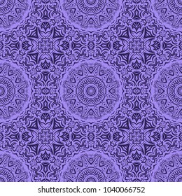 Decorative floral ornament. seamless pattern. vector illustration. Tribal Ethnic Arabic, Indian, motif. for interior design, wallpaper