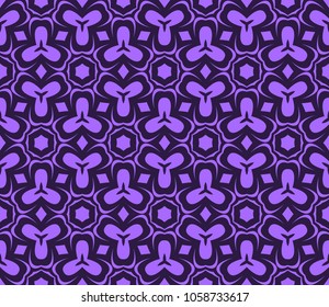 Decorative floral ornament. seamless pattern. vector illustration. Tribal Ethnic Arabic, Indian, motif. for interior design, wallpaper, decor ornament.