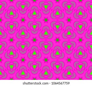 Decorative floral ornament. seamless pattern. vector illustration. Tribal Ethnic Arabic, Indian, motif. for interior design, color wallpaper.