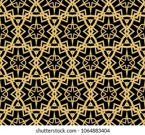 Decorative floral ornament. seamless pattern. vector illustration. Tribal Ethnic Arabic, Indian, motif. for interior design, wallpaper and flower symbol.